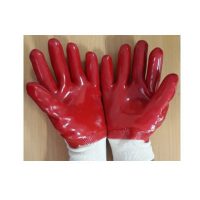 Găng tay phủ cao su đỏ 2 mặt GTBH-20819